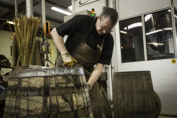 Tending to a 2nd fill cask