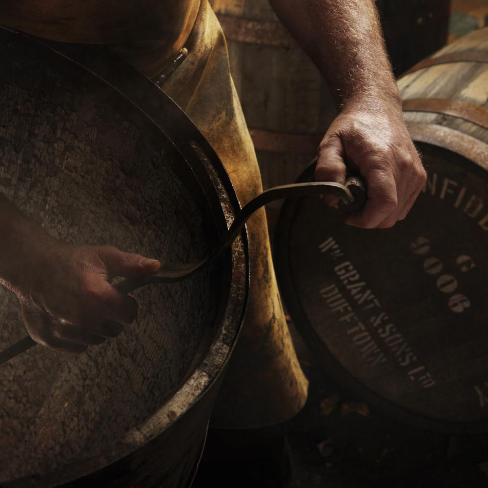 Whisky cask barrel