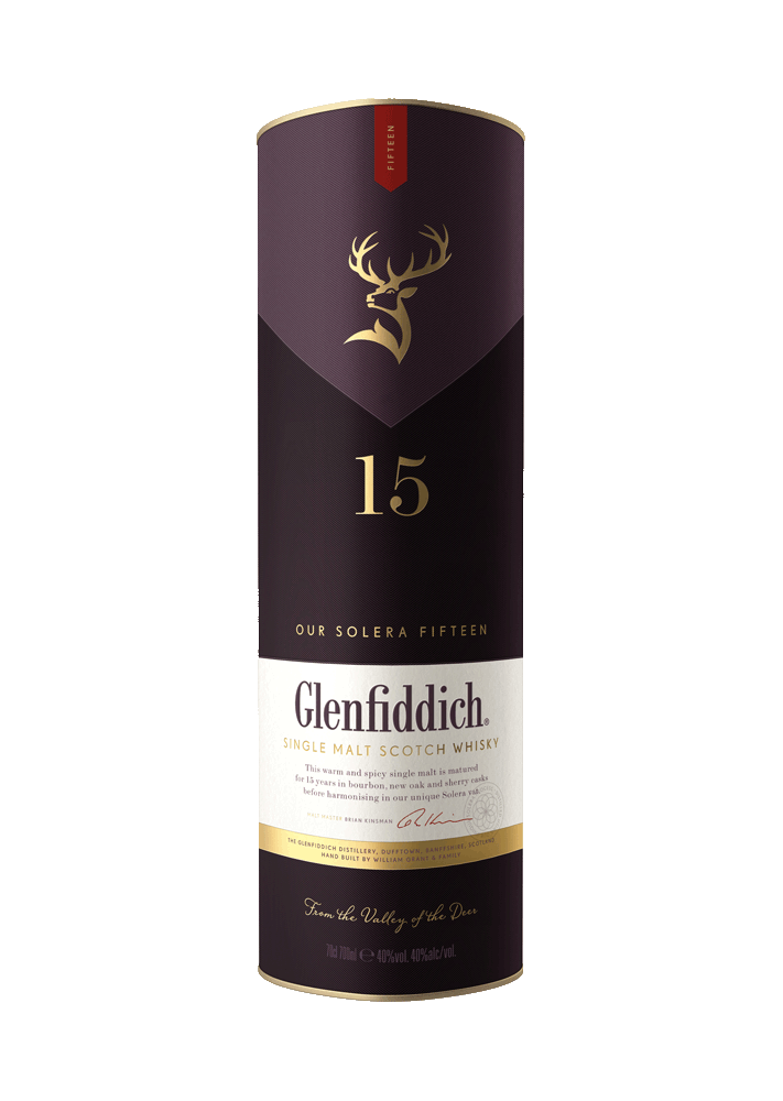 Glenfiddich 15 Year Old case