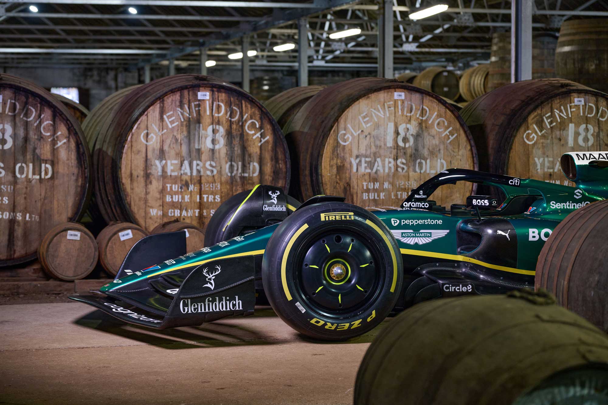 Glenfiddich X Aston Martin Partnership